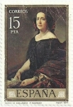 Stamps Spain -  DIA DEL SELLO. FEDERICO MADRAZO. GERTRUDIS GOMEZ DE AVELLANEDA. EDIFIL 2436