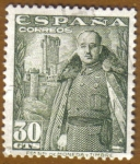 Stamps : Europe : Spain :  Franco y Castillo de la Mota
