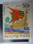 Stamps Hungary -  Sinbad El Marino - Szindbad Otodik Utazasa.