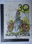 Stamps Hungary -  Blanca Nieve y los Siete Enanitos 