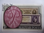 Stamps Hungary -  50 Años de la impresión del Billete.