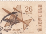 Stamps Argentina -  ilustración de un avión