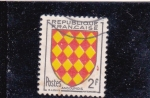 Stamps France -  escudo de Angoumois