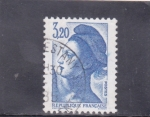 Stamps : Europe : France :  libertad de Lacroix