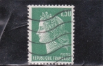 Stamps : Europe : France :  Marianne de Cheffer