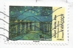 Stamps France -  Noche estrellada sobre el Ródano - Van Gogh (5346)