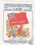 Stamps Honduras -  libertad y unión