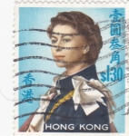 Sellos de Asia - Hong Kong -  Isabel II