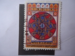 Stamps India -  25º Aniversarios de la Indepwendencia - 1947-1972.
