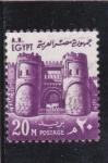 Stamps : Africa : Egypt :  fortaleza