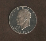 monedas del Mundo : America : Estados_Unidos :  Eissenhower  (anverso) / VENDIDO