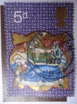 Stamps United Kingdom -  Navidad 1970