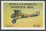 Stamps : America : Antigua_and_Barbuda :  Spad VII (210)
