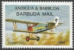 Stamps Antigua and Barbuda -  Fokker D VII (209)