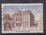 Stamps Spain -  125 anivº Gran Teatro del Liceo