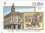 Stamps Cuba -  150 aniv.gran teatro de La Habana