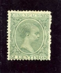 Stamps Spain -  Alfonso XIII. Tipo Pelon