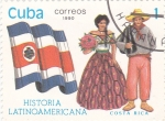 Sellos del Mundo : America : Cuba :  Costa Rica-História latinoamericana