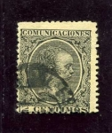 Stamps Europe - Spain -  Alfonso XIII. Tipo Pelon