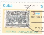 Sellos de America - Cuba -  História latinoamericana