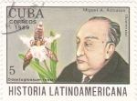 Sellos de America - Cuba -  Miguel A.Asturias-História latinoamericana