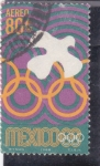 Stamps Mexico -  olimpiada México-68