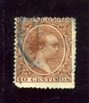 Stamps Spain -  Alfonso XIII. Tipo Pelon