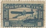 Stamps : America : Cuba :  Airplane Morane (38)