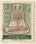 Sellos de America - Cuba -  Grito de Yara (512)