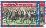 Stamps : Europe : Germany :  CAMPEÓN DE FÚTBOL 1997. F.C. BAYERN MUNICH. YVERT DE 1790