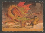 Stamps United Kingdom -  2047 - Hobbit, de Tolkien