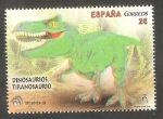 Stamps : Europe : Spain :  Dinosaurio