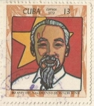 Sellos de America - Cuba -  Ho Chi Minh (1609)