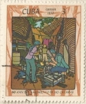 Sellos de America - Cuba -  80 Aniversario nacimiento de Ho Chi Minh (1608)