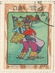 Stamps Cuba -  80 Aniversario nacimiento de Ho Chi Minh (1605)