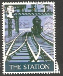 Stamps United Kingdom -  2469 - La Estación