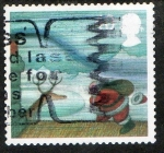 Stamps United Kingdom -   2596 - Navidad, Papa Noel