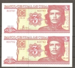 monedas del Mundo : America : Cuba :  Billete de Che Guevara