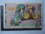 Sellos de Europa - Checoslovaquia -  XVIII Juegos Olímpicos de Tokio 1964.
