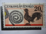 Stamps : Europe : Czechoslovakia :  Artesanía.