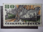 Stamps : Europe : Czechoslovakia :  Astillero.