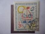 Stamps Czechoslovakia -  UNESCO.