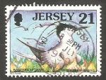 Stamps Europe - Jersey -  808 - Ave