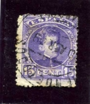 Stamps Spain -  Alfonso XIII. Tipo Cadete