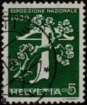 Stamps Switzerland -  SG 394 Fa