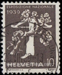 Stamps Switzerland -  SG 395