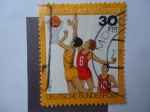 Stamps Germany -  Entrenamientos juveniles para los Juegois Olímpicos.