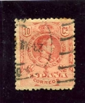 Stamps Spain -  Alfonso XIII. Tipo Medallon