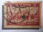 Stamps Germany -  Castillo: MARIENBURG - (Mariemburg)