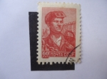 Stamps Russia -  Trabajador Metalurgia